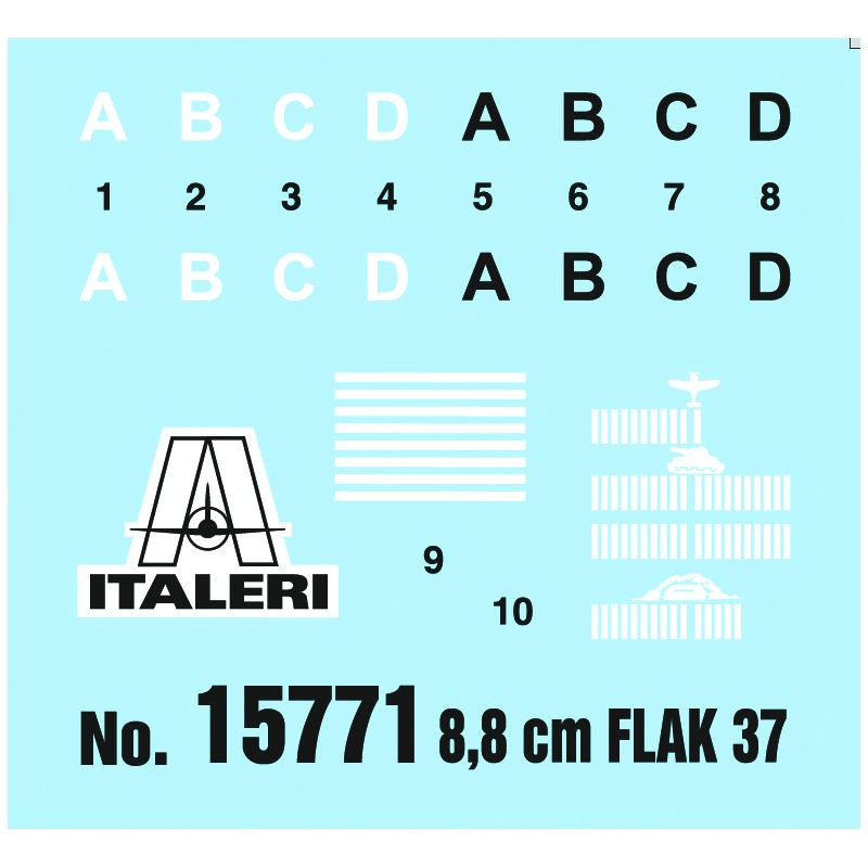 Italeri 15771 8.8 cm Flak 37
